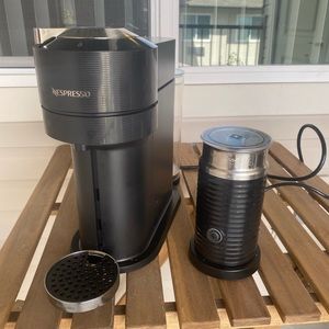 Nespresso Vertuo Coffee Maker w/ Aeroccino 3 Milk Frother